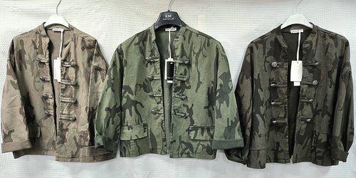 Camouflage Cotton Military Jacket