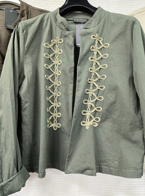 Jackson Gold Embrodiery Cotton Jacket