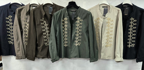 Jackson Gold Embrodiery Cotton Jacket
