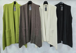 PRE ORDER 20/9/26- Soft Knitted Waterfall Gilet