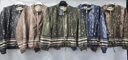 Kai Suedette Zip Bomber Jacket