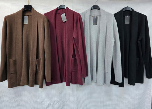 Shawl Collar 2 Pocket Cardigan
