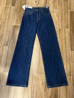 Wide Leg Indigo Denim Voggo Jeans