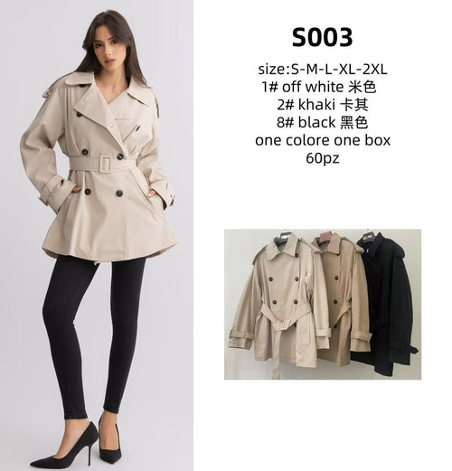 DB Trench Belted Coat