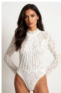 Lace Mesh Bodysuit