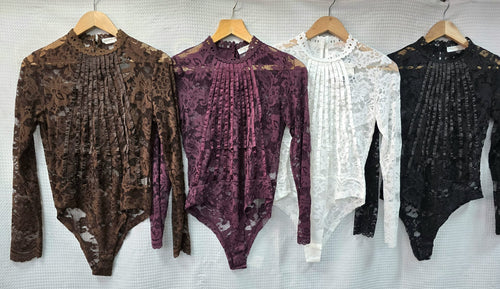 Lace Mesh Bodysuit