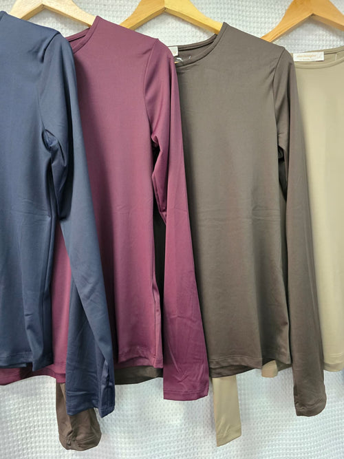 Classic Scuba Crew neck Long Sleeve Top