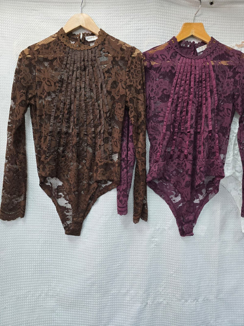 Lace Mesh Bodysuit