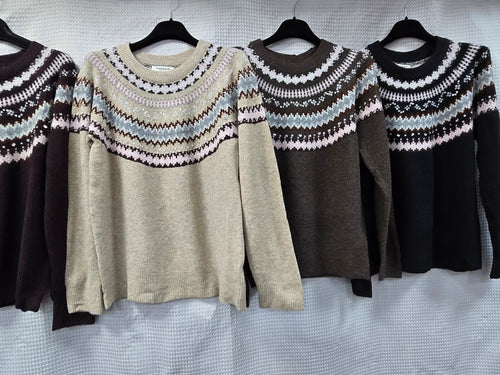 Crystal Embellished Ski Soft Touch Knit