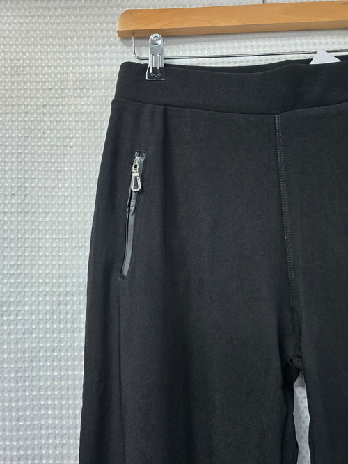 Side Zip Scuba Soft Fitted Trousers