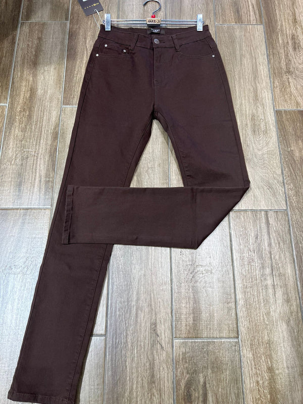 Dark Chocolate Regular Straight Leg Voggo Jeans