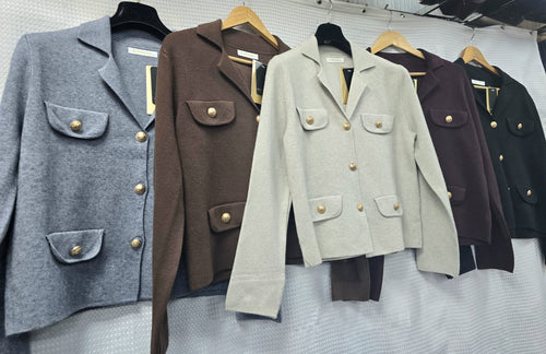 Gold Button inspired Cardigan