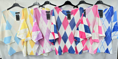 Diamond Print V Mesh Fine Knit