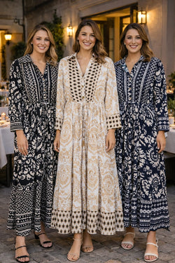 Contrast Alexa Pull In Shirt Maxi Dress