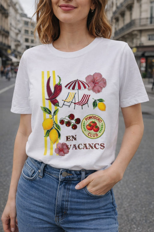 Stud En Vacancs Cotton Tshirt