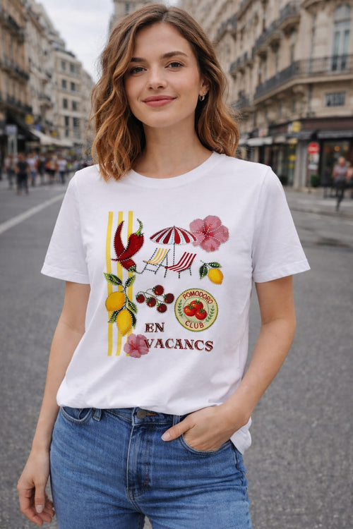 Stud En Vacancs Cotton Tshirt