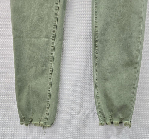 Slim Fit Frayed Edge Ankle Grazer My Tina Jeans