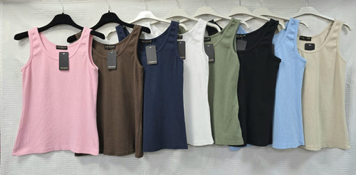 Cotton Ribbed Vest