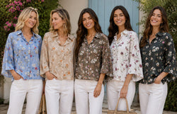 Floral Tencel Blouse