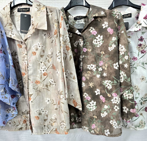 Floral Tencel Blouse