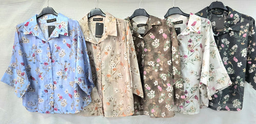 Floral Tencel Blouse