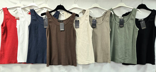 Cotton Ribbed Vest