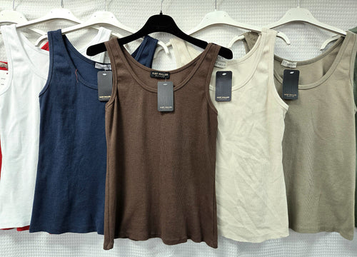 Cotton Ribbed Vest