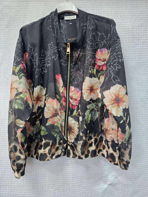 Floral Lightweight Bomber Jacket