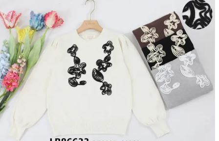 Cornelli Crew Neck Knit Jumper