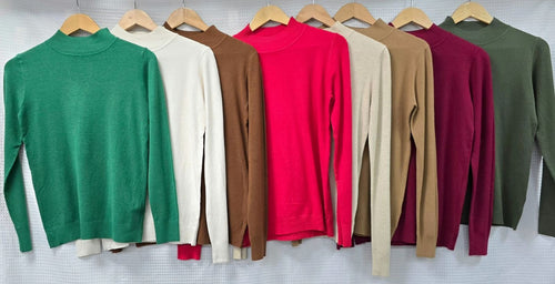 Classic Turtle Neck Knit Sweater