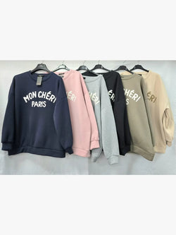 Mon Cheri Paris Cotton Sweat Top
