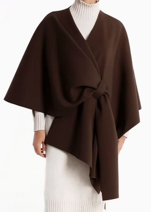 Knot Wrap Cape Poncho Style