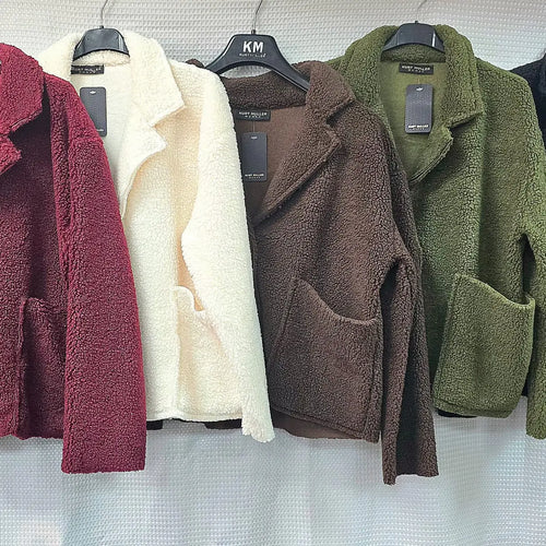 Teddy Boucle 2 Pocket Coat
