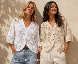 Crochet Cotton Batwing Cardigan