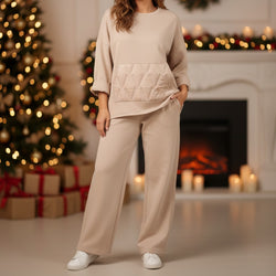 Nylon Patch Pocket Scuba Stretch Sweatshirt