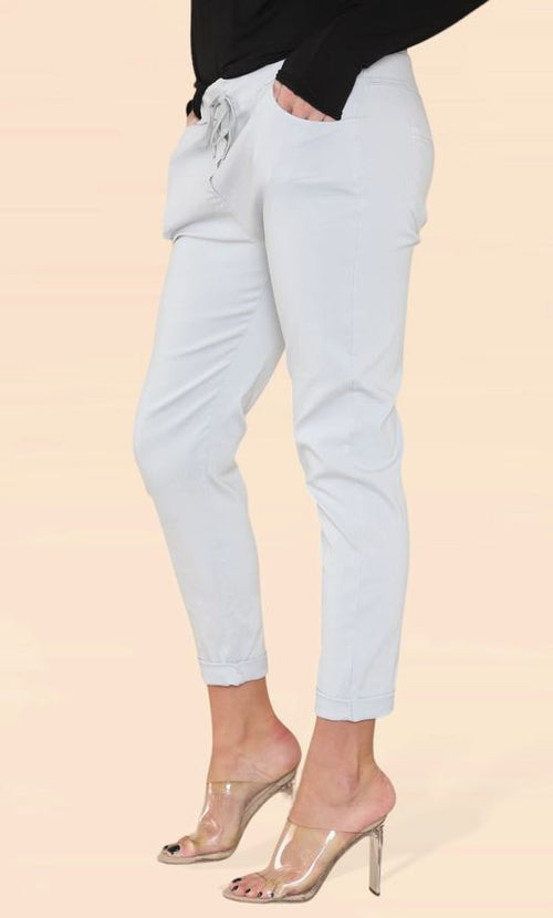 Plain Bi-Stretch Magic Trousers