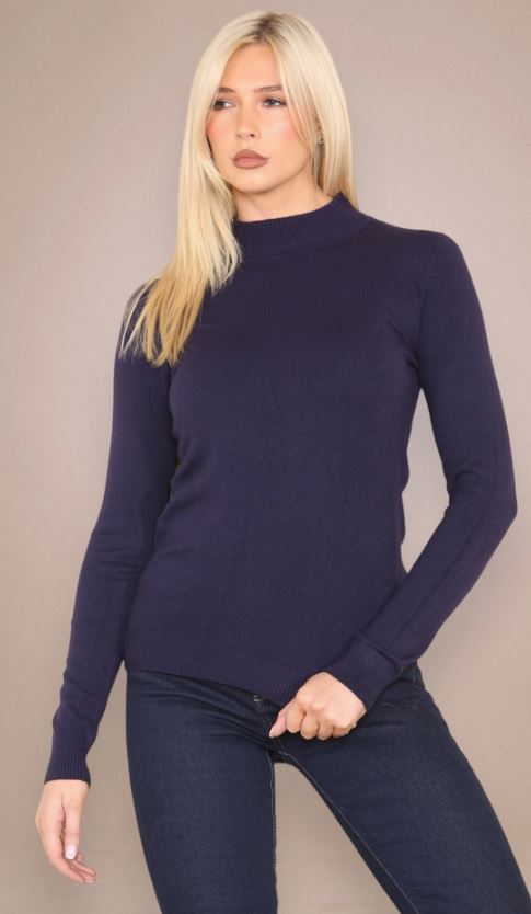 Classic Turtle Neck Knit Sweater