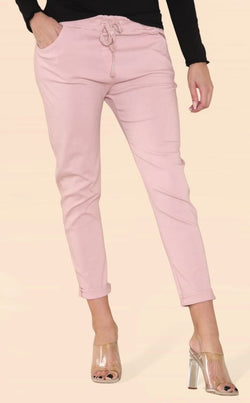 Plain Bi-Stretch Magic Trousers