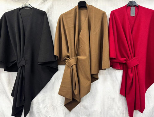 Knot Wrap Cape Poncho Style